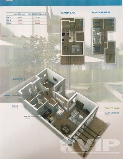 VIP7706: Stadthaus zu Verkaufen in Mojacar Playa, Almería